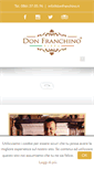 Mobile Screenshot of donfranchino.it